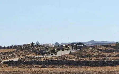 Una patrulla israelí de seis vehículos entra en Quneitra