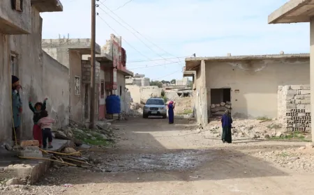 Familias desplazadas en Kobani piden el regreso a sus hogares a medida que se acerca el invierno