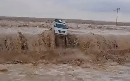 Las inundaciones afectan a amplias zonas de Siria