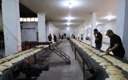 Las panaderías de Hasaka se modernizan
