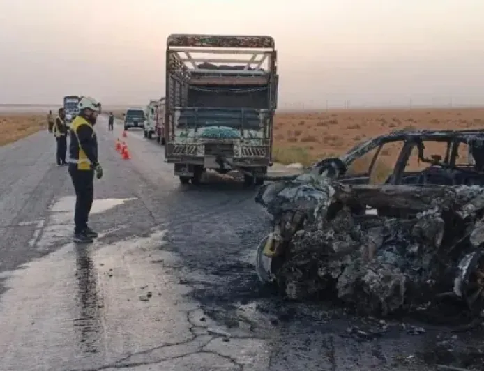 Dos personas mueren en accidentes de tráfico en Siria