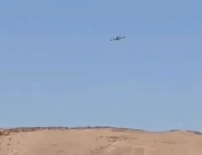 Un avión de reconocimiento israelí sobrevuela la zona rural de Damasco