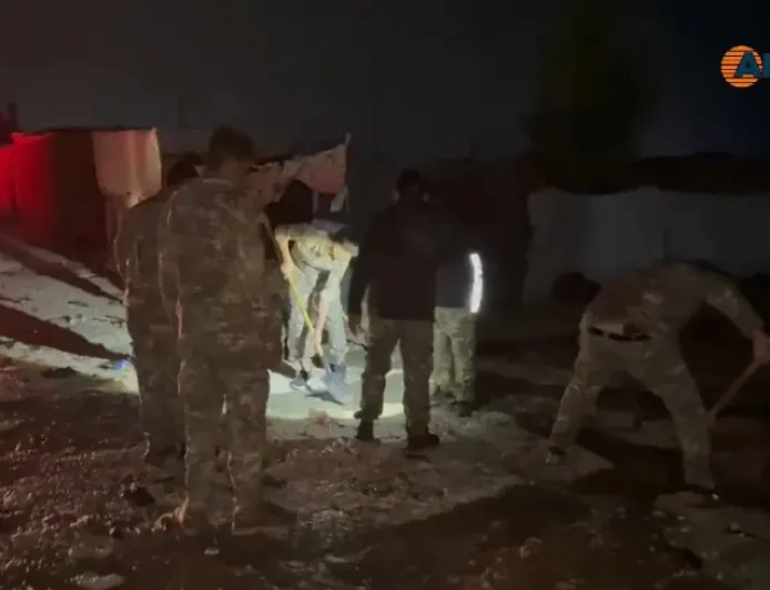 Las fuertes lluvias dañan los campamentos de desplazamiento en Hasakah