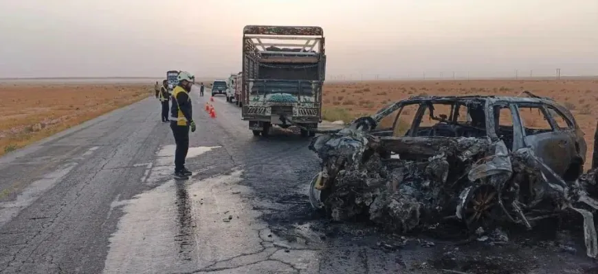 Dos personas mueren en accidentes de tráfico en Siria