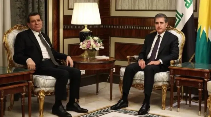 Reunión entre Mazloum Abdi y Nechirvan Barzani