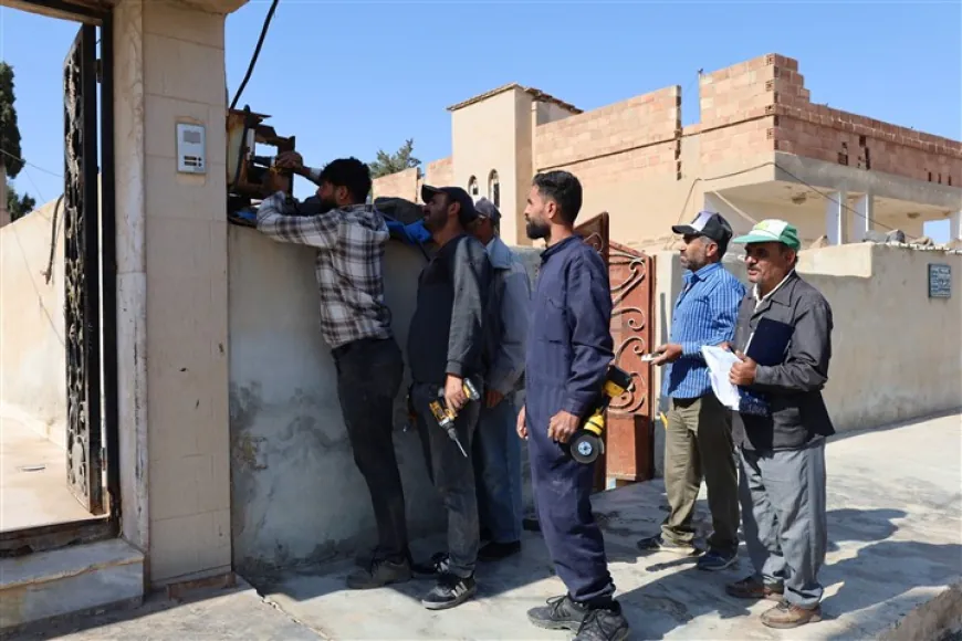 Hesekê y Tel Tamr comienzan a instalar contadores eléctricos