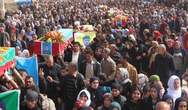 Efrînê 17 şehîdên berxwedana serdemê oxir kirin