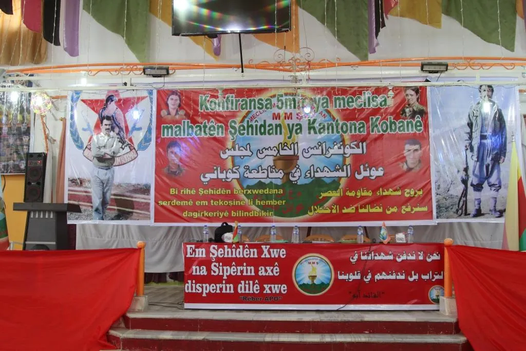Konferansa 5`emîn a Meclîsa Malbatên Şehîdan a Kobanê destpê kir