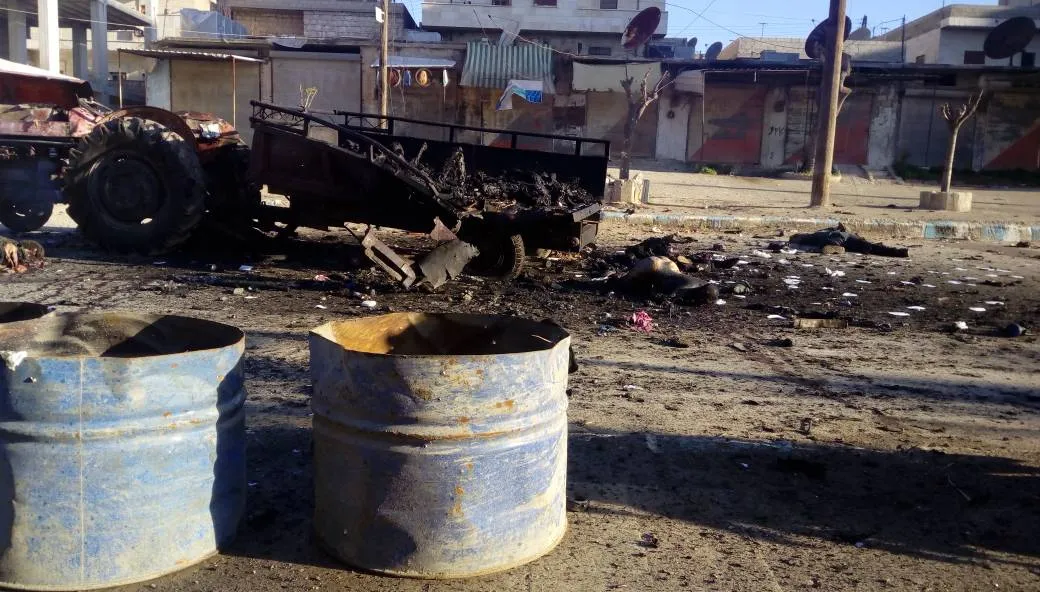 Ev e dîmenên rastiya komkujî û qirkirina dewleta Tirk li Efrînê