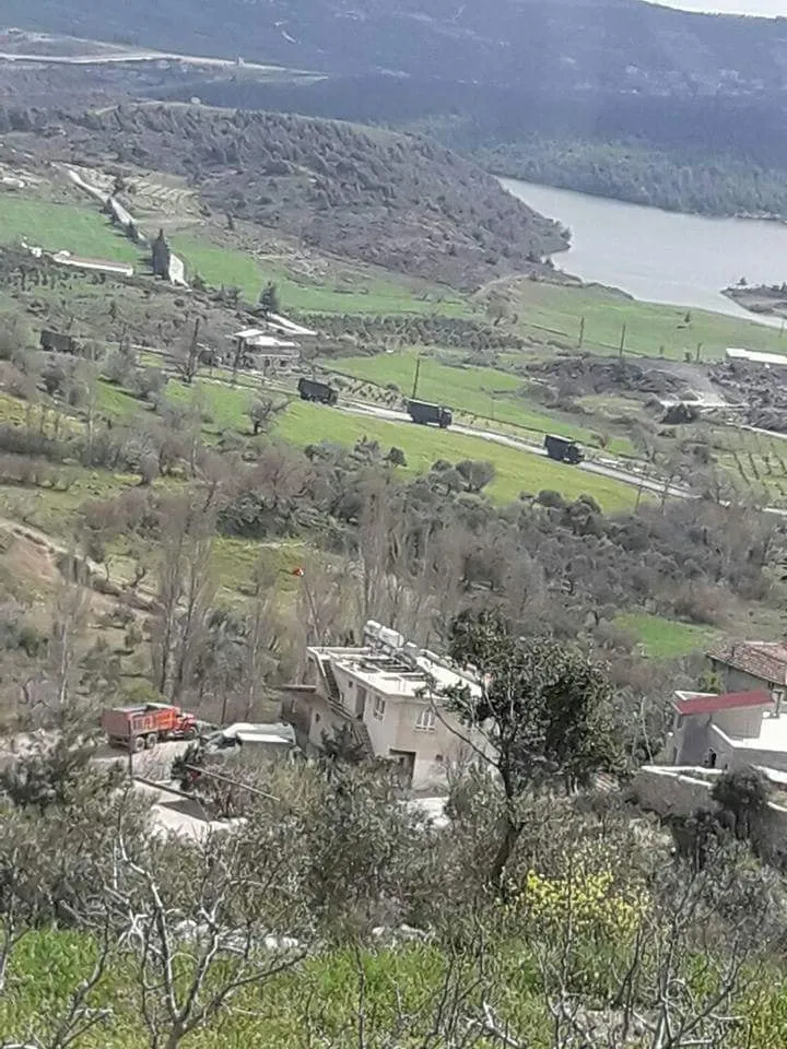Artêşa Tirk gihîşt herêmên Berava Sûriyê