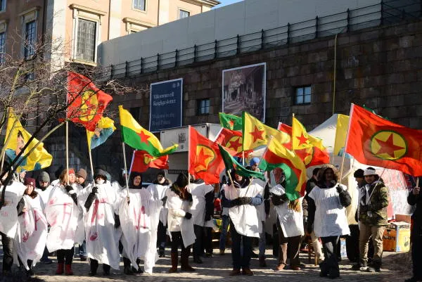 Kurdistaniyên Sêwdê çalakiya greva birçîbûnê didomînin