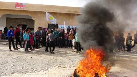 Ciwanên Dêrazorê: Efrîn û Dêrazorê yek in