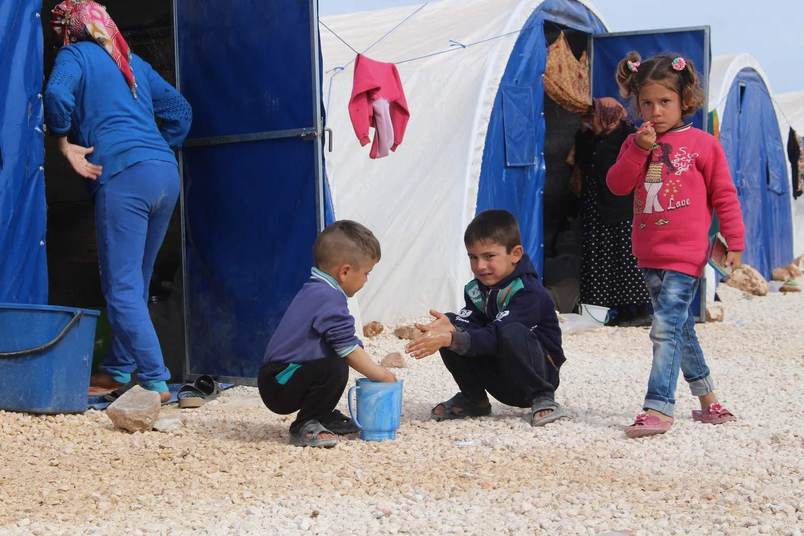 Zarokên Efrînê dixwazin Efrîn rizgar bibe û vegerin dibistanên xwe