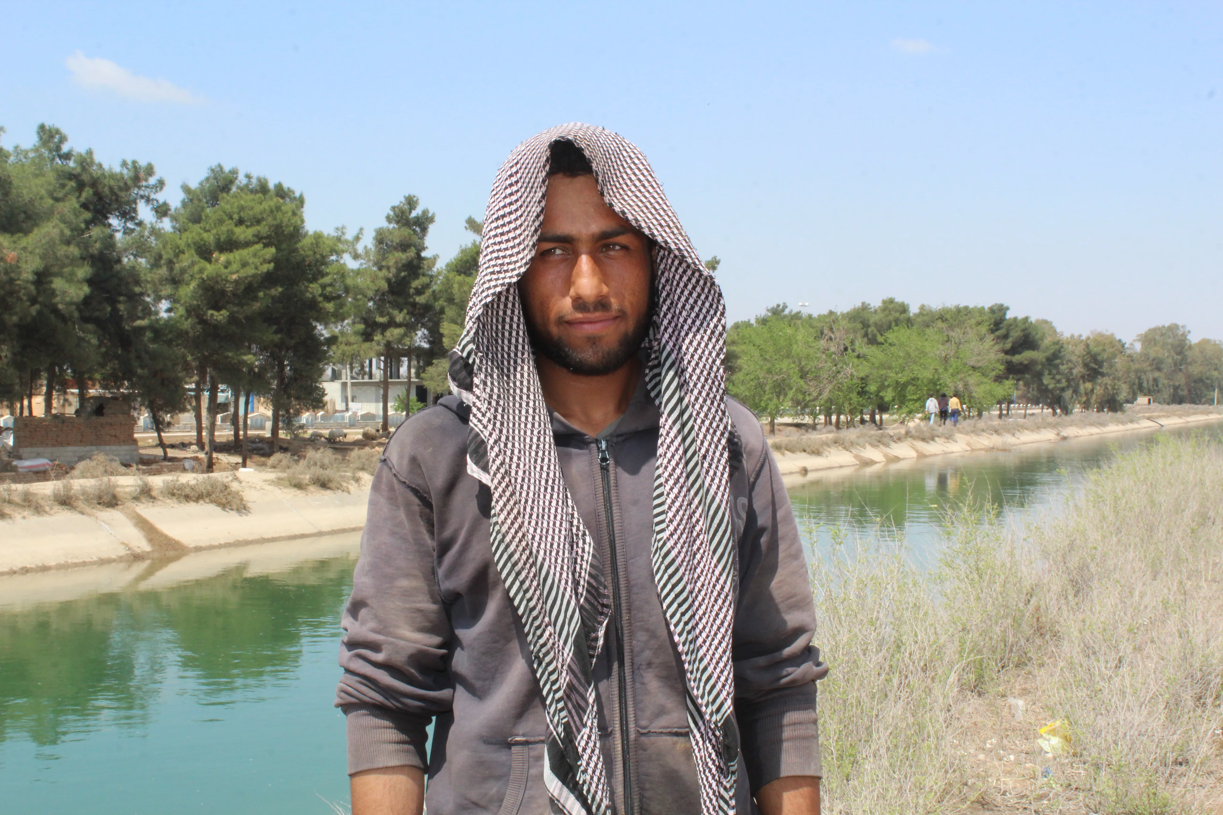 Careke din av gihîşt herêma El-Kesrat a Reqayê  