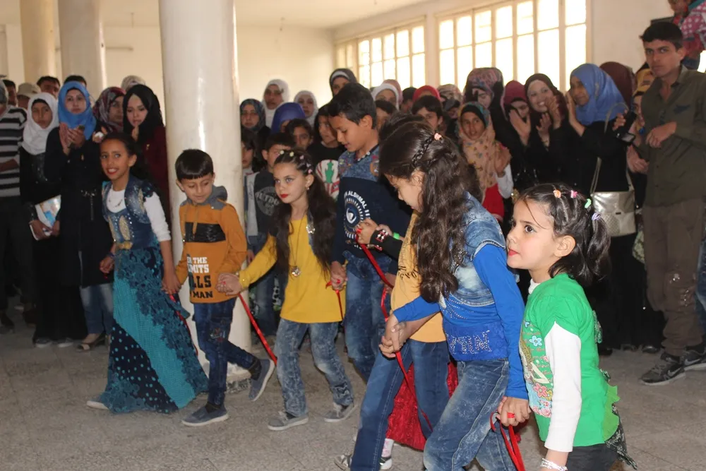 Li Tebqayê çalakiyên hunerî hatin pêşkeşkirin