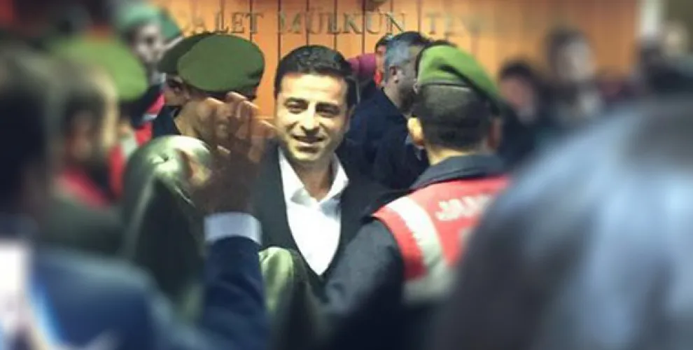 Demîrtaş: Ez ji dadgeha we ne li benda edaletê me