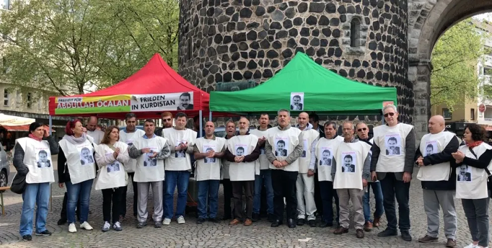 Li Ewrupa çalakiyên ji bo azadiya Ocalan bê navber didomin