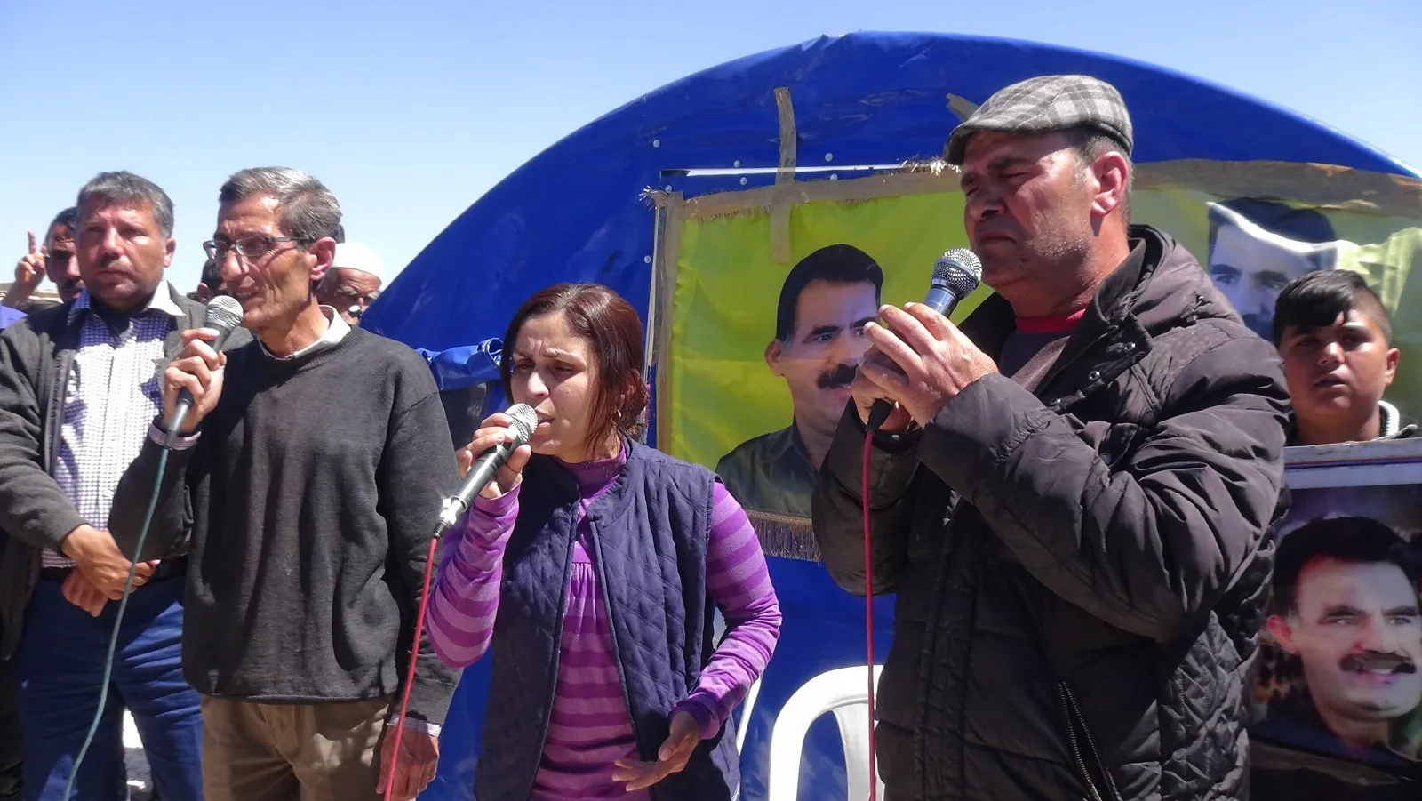 Şêniyên Efrînê rojbûna Ocalan pîroz kirin