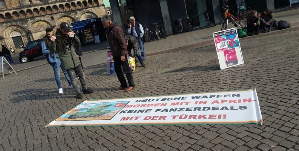 Li Bremenê çalakiyên boykotkirina turîzm û berhemên Tirkan  