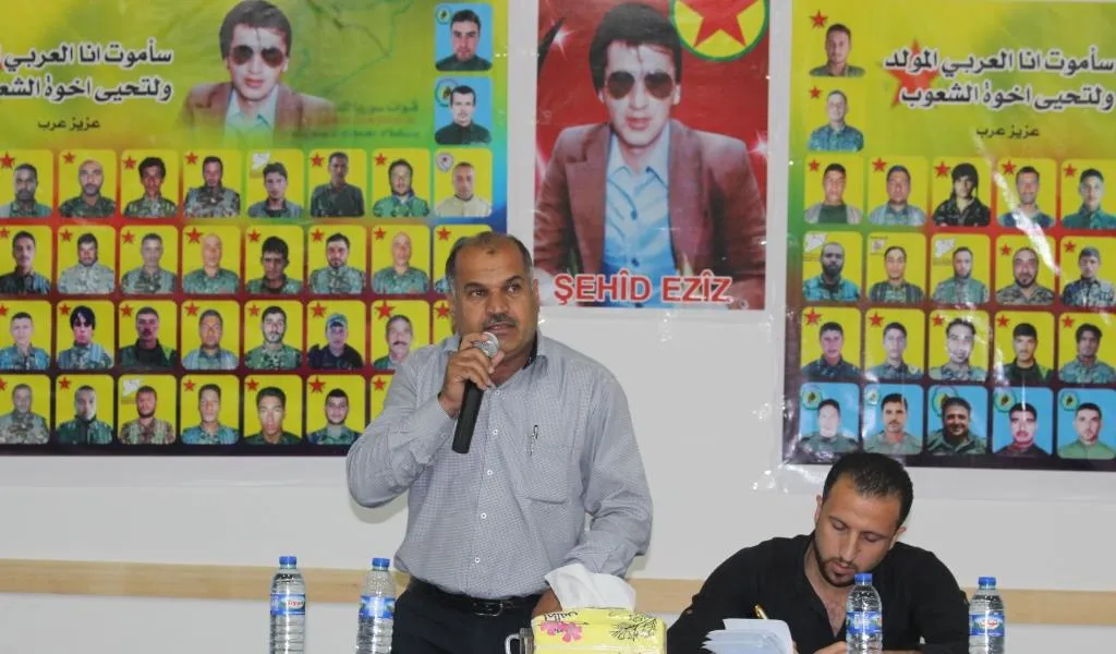 Gelê Bakurê Sûriyê û Reqayê şehîd Ezîz Ereb bi bîr anî