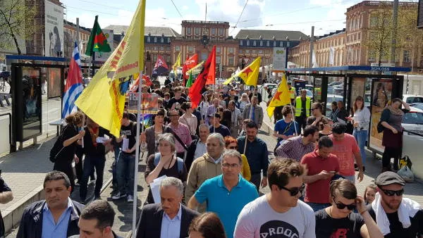 Kurdistaniyên cîhanê tecrîd û dagirkerî şermezar kirin