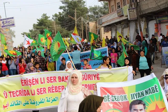 Gelê Tirbespiyê dagirkerî û bêdengî şermezar kirin
