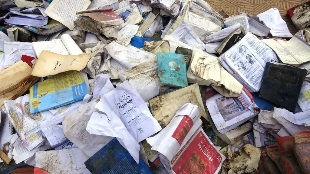 Li Reqayê hezar û 500 pirtûkên bi nirx hatin dîtin