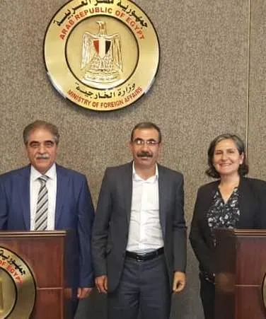 Şandeyek ji Bakurê Sûriyê serdana Misir kir
