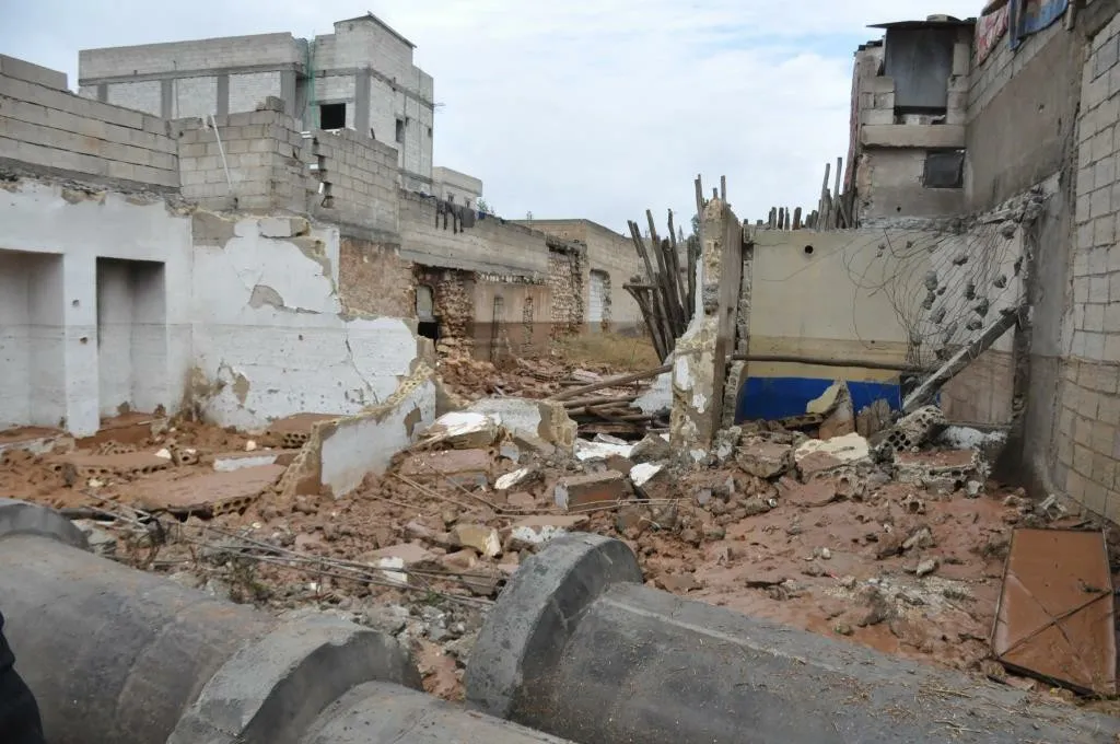 Li Kobanê ji ber lehiyê ziyanên mezin çêbûn