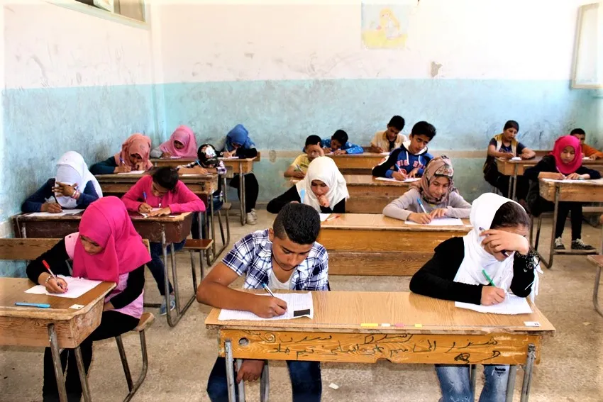 Piştî 7 salan xwendekarên Tebqa ezmûnên dawiya salê çêdikin