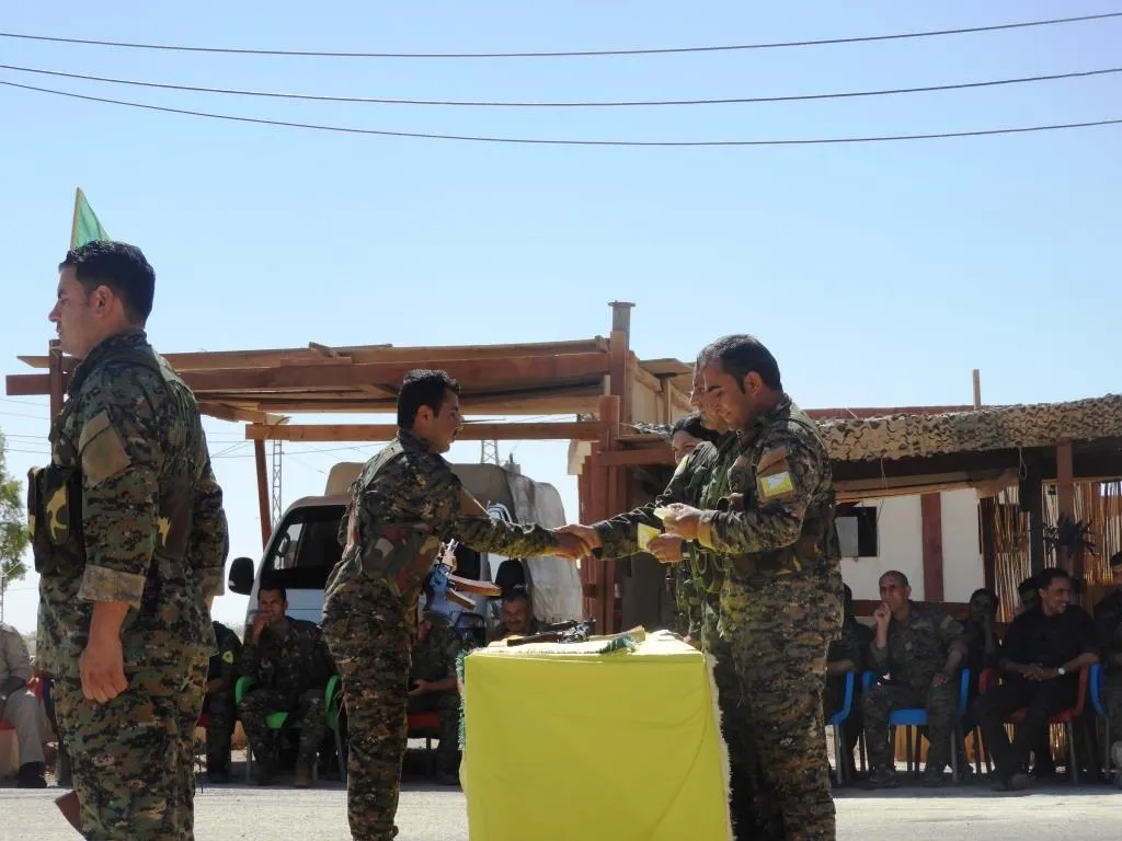 56 Fermandarên QSD'ê perwerdeya xwe bi dawî kirin