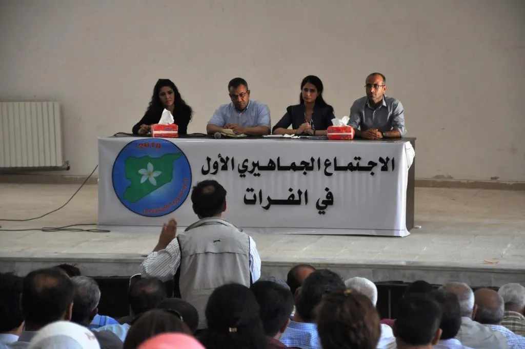 Partiya Sûriyaya Pêşerojê bi gelê Kobanê re civiya