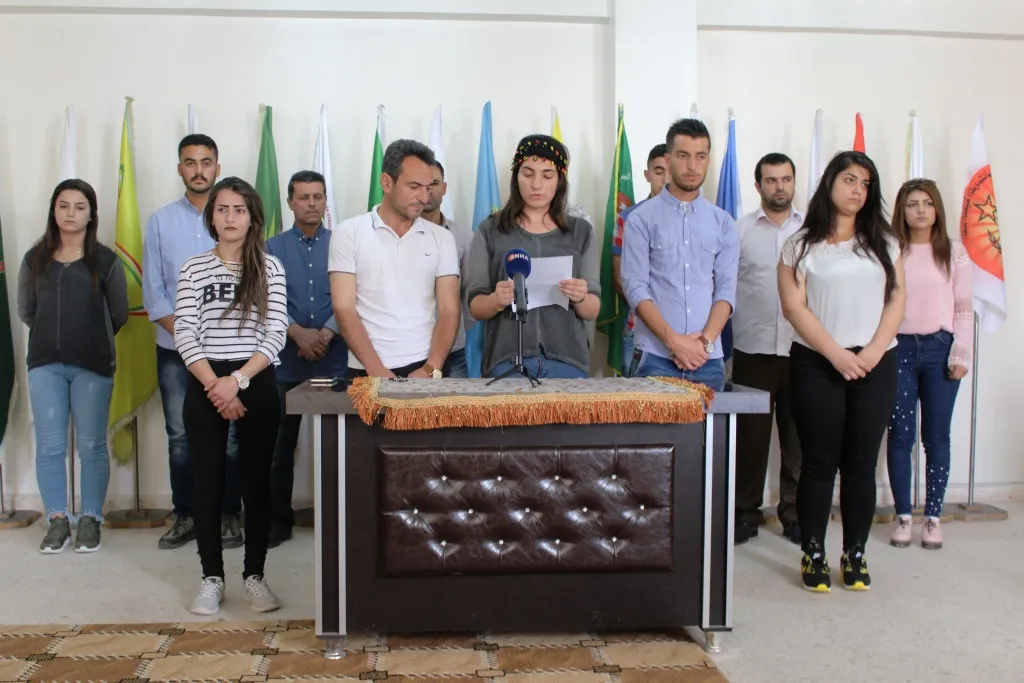 Koordînasyona Ciwanên Kurd li Rojavayê beşdarî konferansa ciwanan Rojhilata Navîn dibe