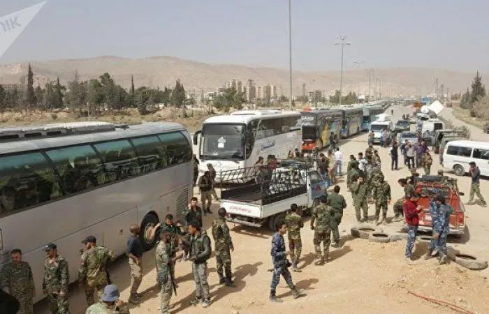 Girûpeke nû ya çeteyan ji Şamê ber bi Efrînê ve hat rêkirin