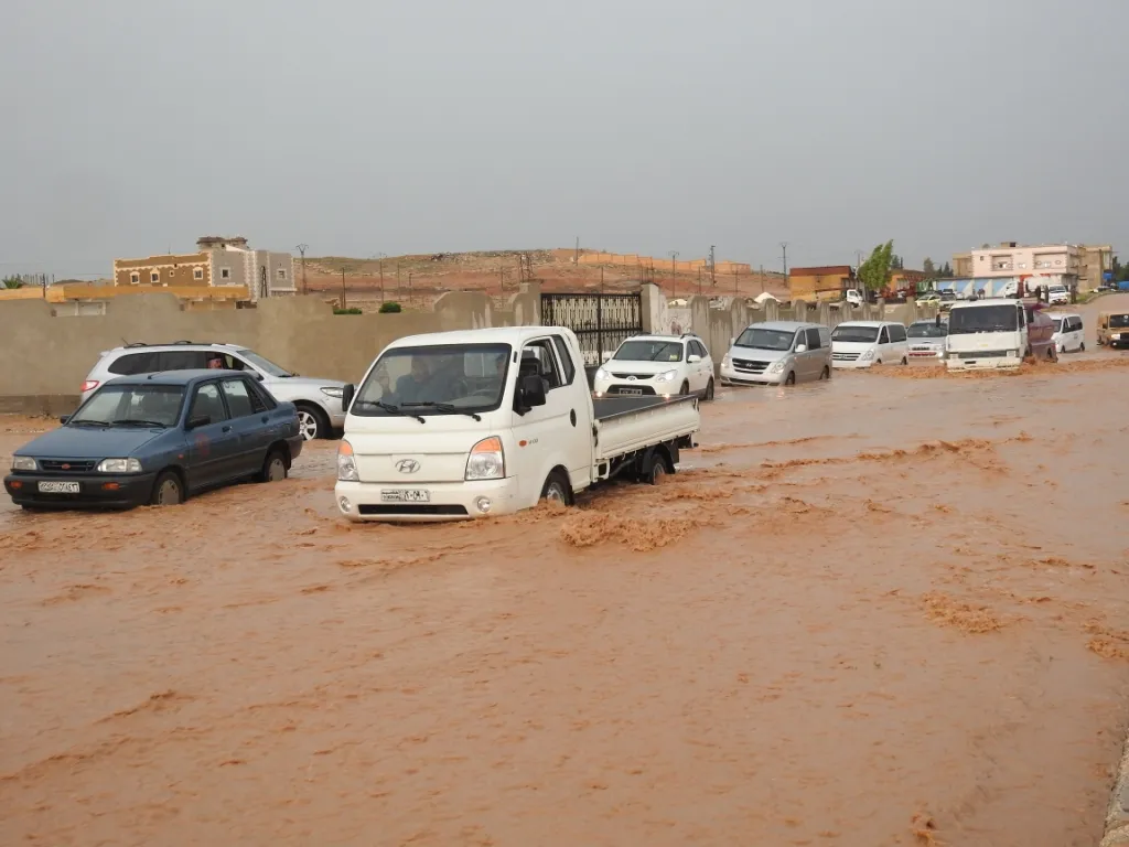 Li Hesekê û Girê Spî baraneke dijwar bariya 