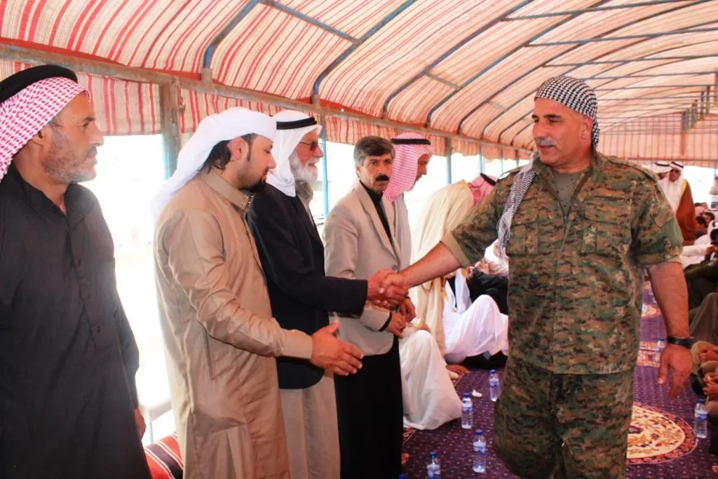 ʹRêjîma Baas bi hedefgirtina noqteyên QSDʹê pişgiriya terorê dikeʹ