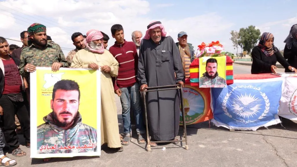 Cenazeyê şehîdekî Bagera Cizîrê hat oxirkirin