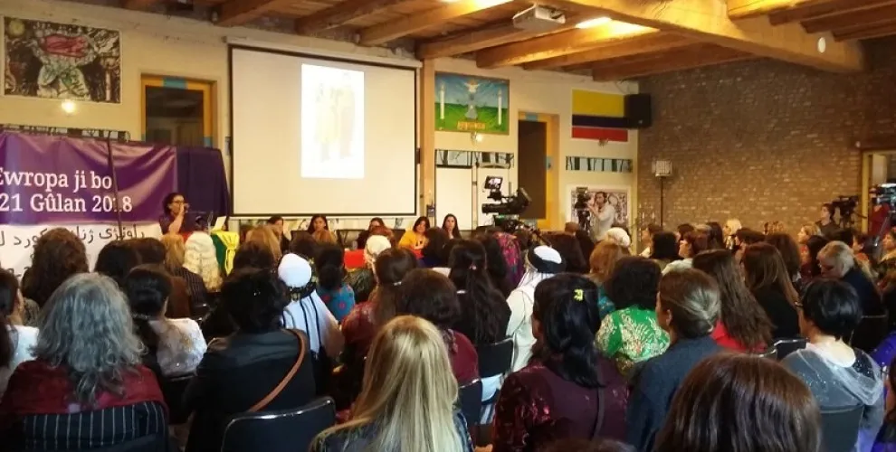 Komxebata Jinên Kurd a Ewropa hat lidarxistin