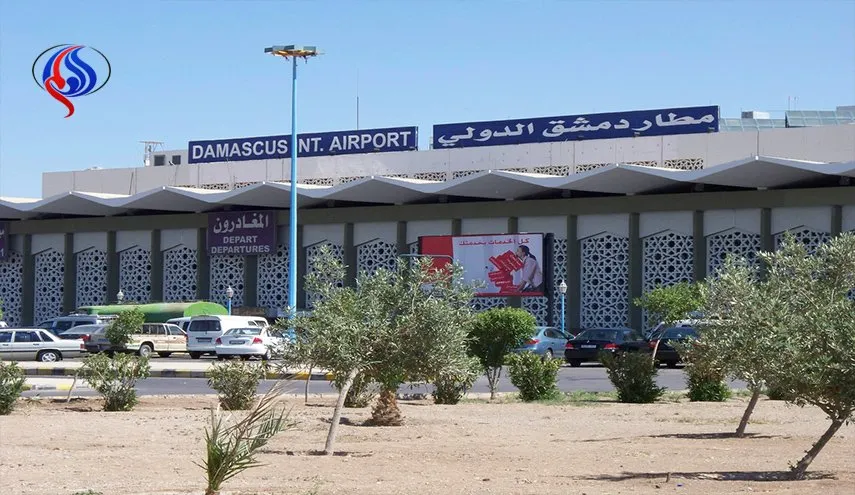 Du top li nêzî balafirgeha Şamê ketin