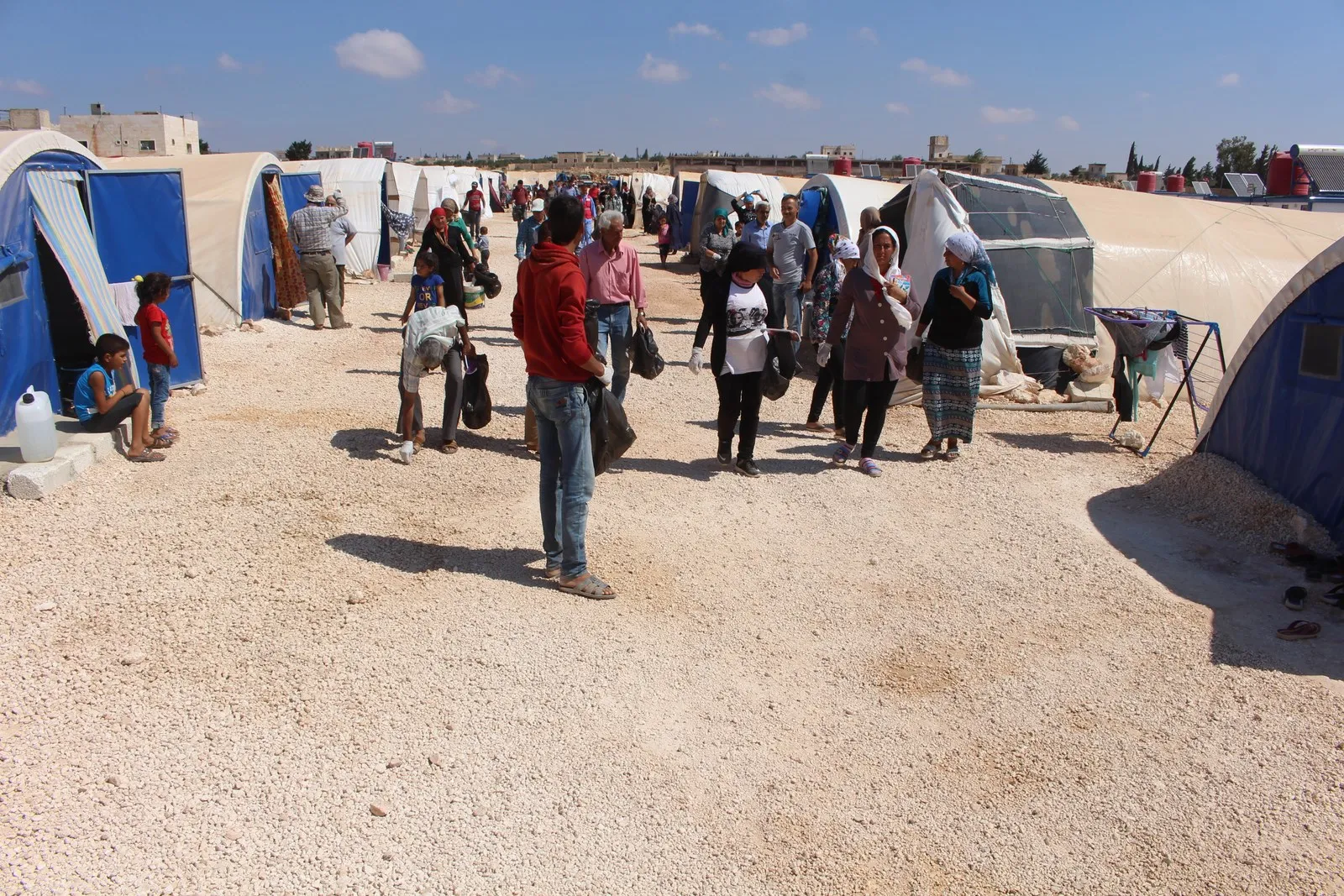 Hemleya paqijiyê li Kampa Berxwedan dest pê kir