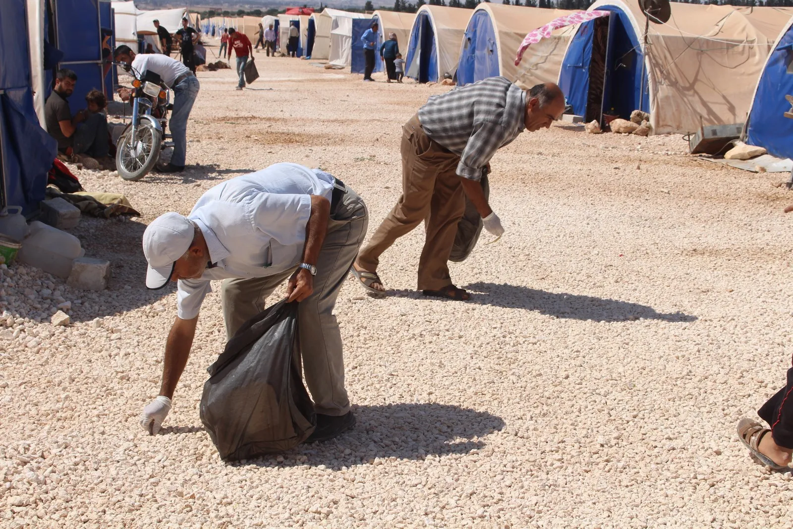 Hemleya paqijiyê li Kampa Berxwedan dest pê kir