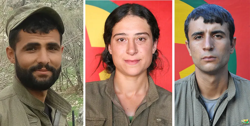 HPG‘ê nasnameya 4 gerîlayan eşkere kirin