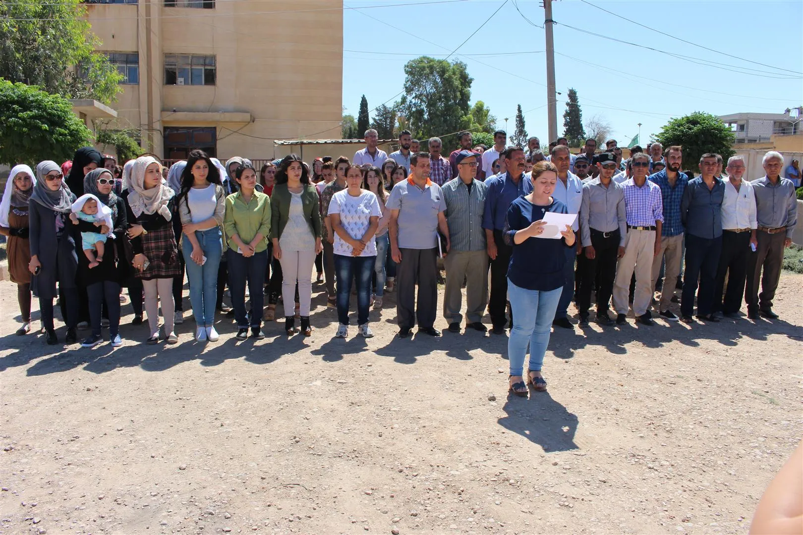 Şaredariyên navçeyên Hesekê kiryarên dagirkeran ên li Efrînê şermezar kirin