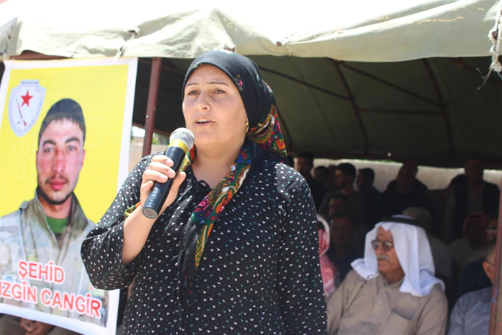 sersaxî ji malbata şehîd Mizgîn re hate xwestin