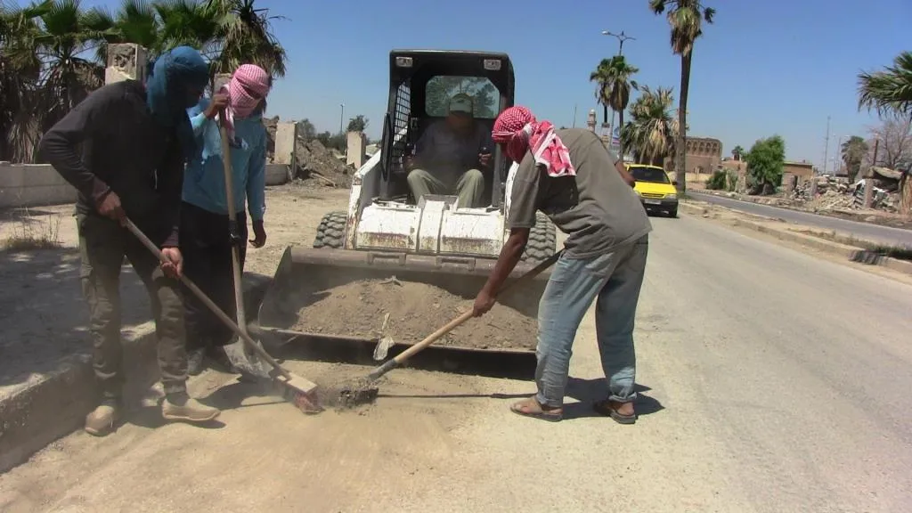 Li Reqayê xebatên paqijiyê didomin