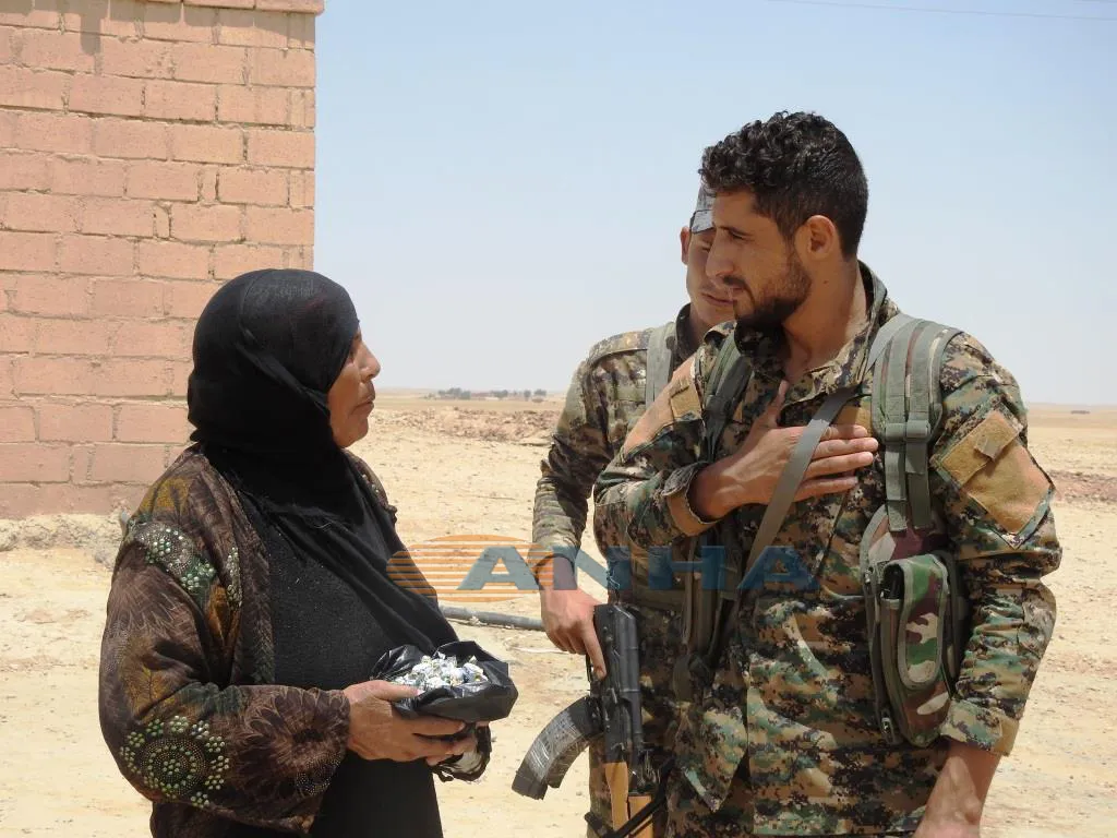 QSD‘ê gundên  Derwîş û Amiriyê rizgar kirin