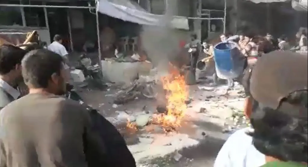 Li Babê teqîn:11 sivîl birîndar bûn