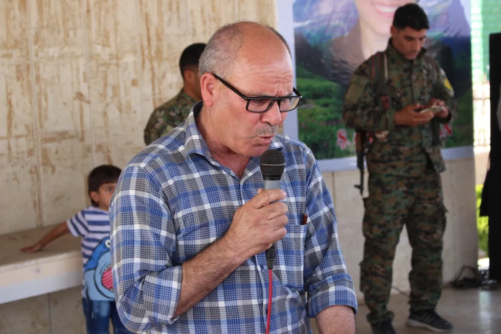 Xaka Hesekê şehîd Elîşêr hembêz kir