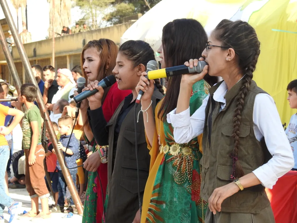 Salvegera rizgarkirina Girê Spî bi şahiyekê hate pîrozkirin