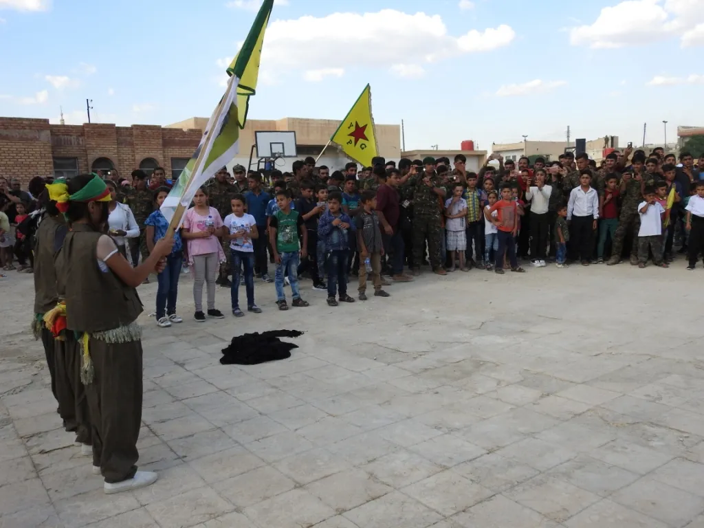 Salvegera rizgarkirina Girê Spî bi şahiyekê hate pîrozkirin